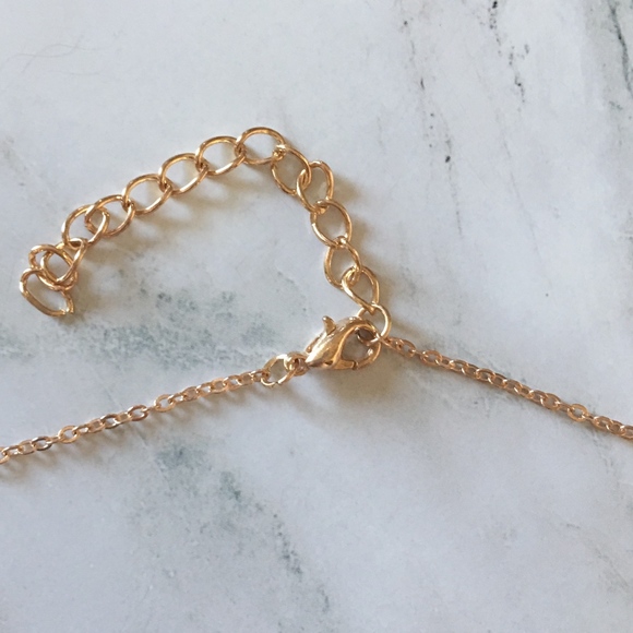 🚫Sold🚫Enamel Clock Necklace - Picture 2 of 2